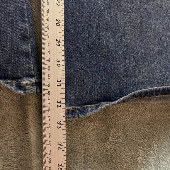 Kut from the Kloth Women Ana High Rise Fab Ab Flare Stretch Denim Jean 24W Plus - Picture 9 of 11